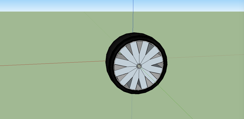 Illustration for article titled Singular Wheel (Car Project #1)